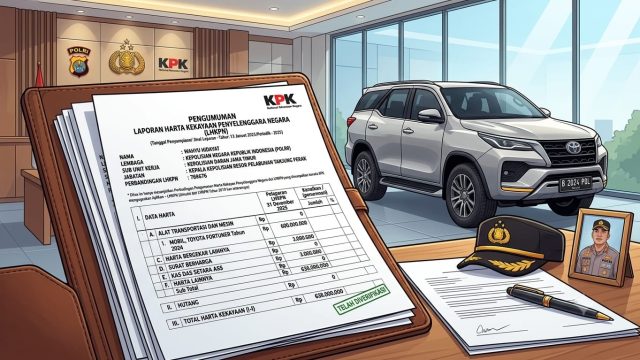 Harta Kekayaan Kapolres Pamekasan Rp638 Juta, Tak Punya Tanah dan Bangunan