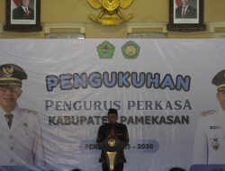 Pimpin Perkasa Periode 2025-2030, Pahrianto Ajak Kades se Pamekasan Wujudkan Desa Berdaya Saing
