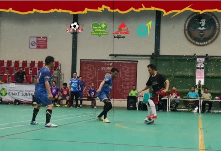 Meriahkan Harjad Sumenep ke 756 dan HKN 2025, RSUD Sumenep Gelar Turnamen Futsal Antar Instansi Pemerintah (For Yakusa.id)
