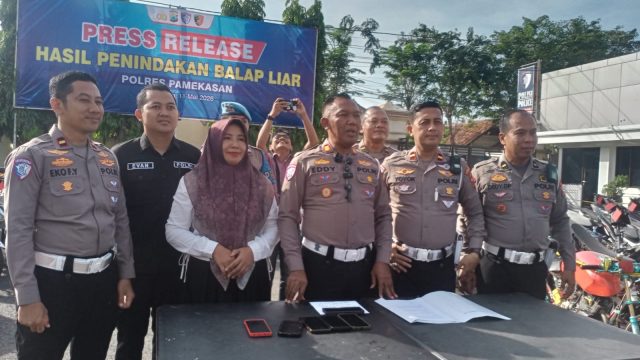 Polres Pamekasan Imbau Warga Segera Ambil Motor Hasil Razia Balap Liar