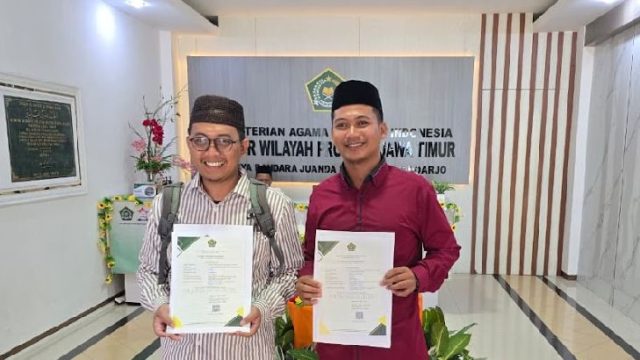 Kemenag Jatim Terbitkan Izin Operasional MTs Kyai Mudrikah Kembang Kuning Pamekasan