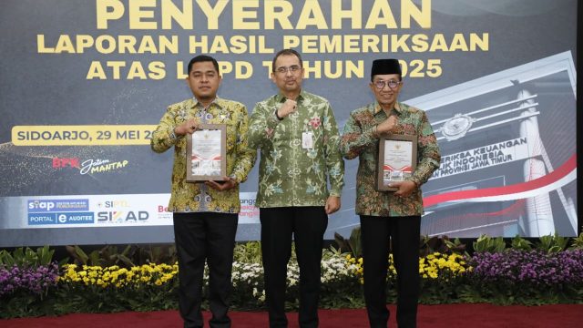 Dampingi Bupati Terima WTP, Ketua DPRD Pamekasan Tegaskan Komitmen Awasi Keuangan Daerah