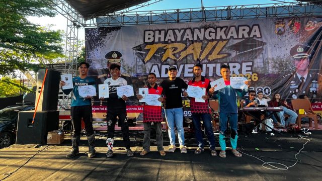 Threefive Group Ikut Sukseskan Trail Bhayangkara Polres Sampang