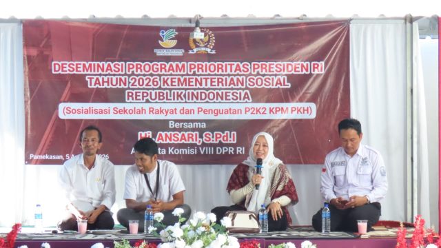 Hj. Ansari Dorong KPM PKH Perkuat Kualitas Keluarga melalui P2K2