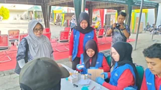 Dinkes P2KB Sumenep Buka Layanan Kesehatan Gratis di JJS BPRS Bhakti Sumekar (Istimewa)