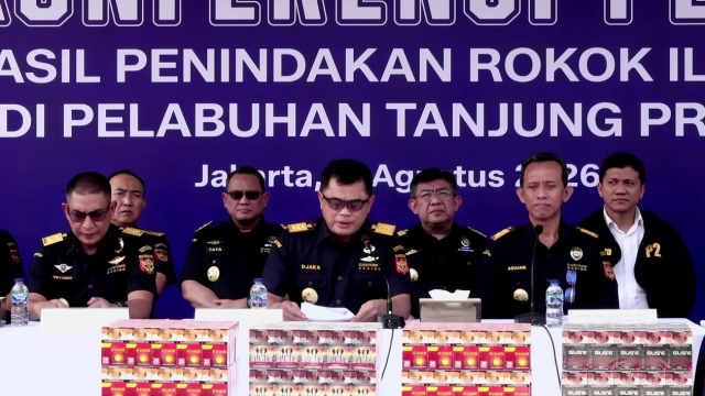Bea Cukai Gagalkan Peredaran 8,96 Juta Batang Rokok Ilegal dari Surabaya, Dikirim Lewat Jalur Kereta