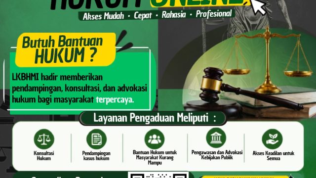 LKBHMI PB HMI Tetapkan Darurat Keadilan, Buka Posko Pengaduan Nasional