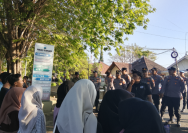 Desak Penanganan Kasus Penebangan Siwalan, Pemuda Peduli Desa Gelar Aksi di Polresta Sumenep (Hanafi/Yakusa)