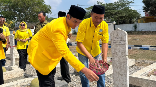 Golkar Sumenep Ziarah ke Asta Tinggi dan Makam Pahlawan, Perkuat Semangat Pengabdian (For Yakusa)